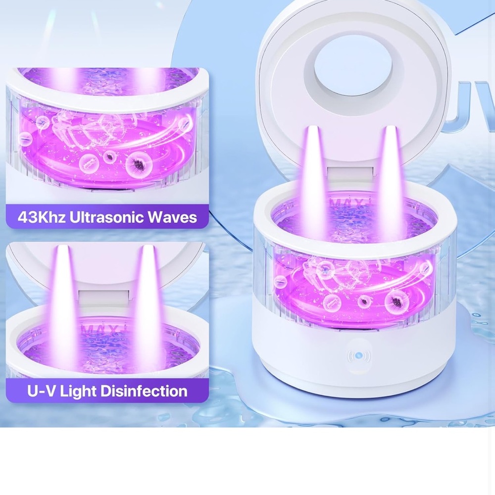 Ultrasonic Cleaner with UV Light